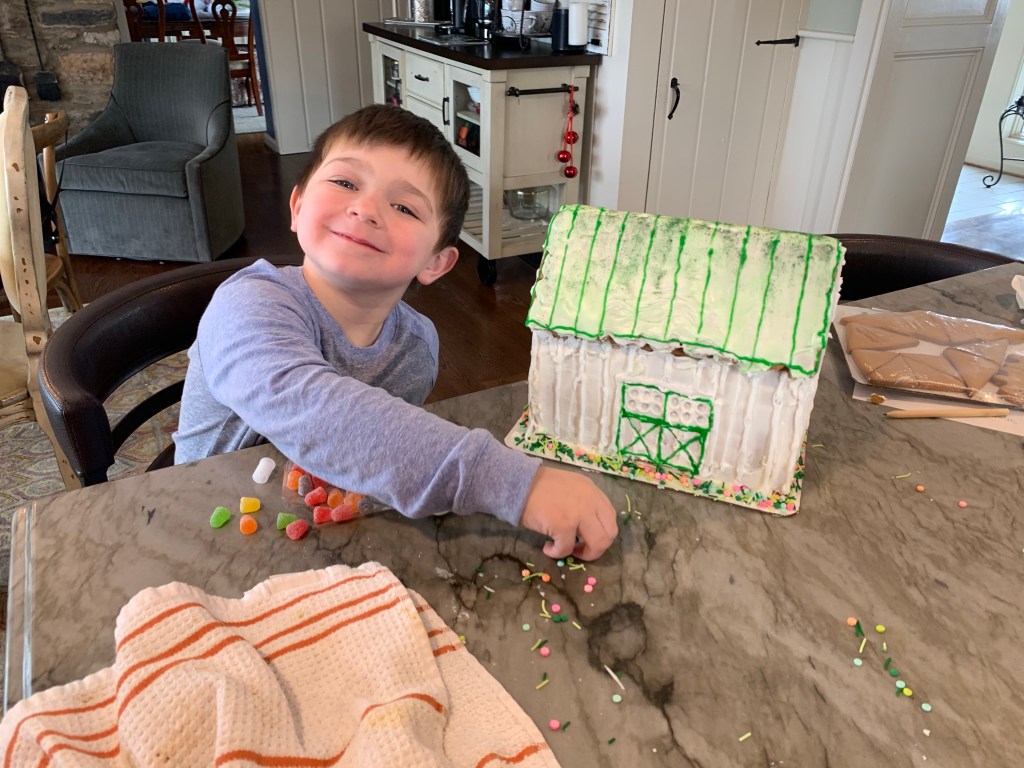 Repurposing a Christmas Gingerbread Kit